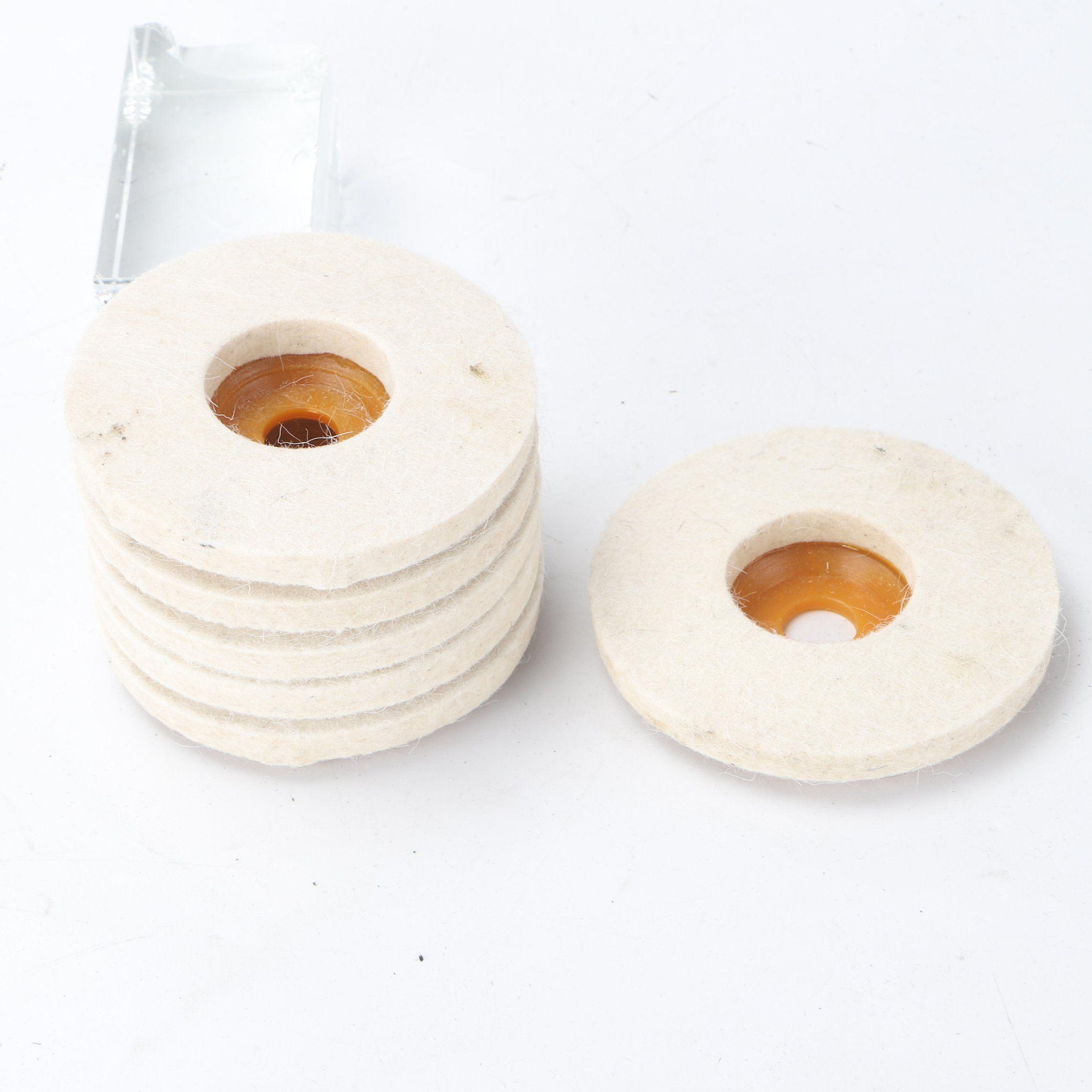 Square Edge Felt Wheels